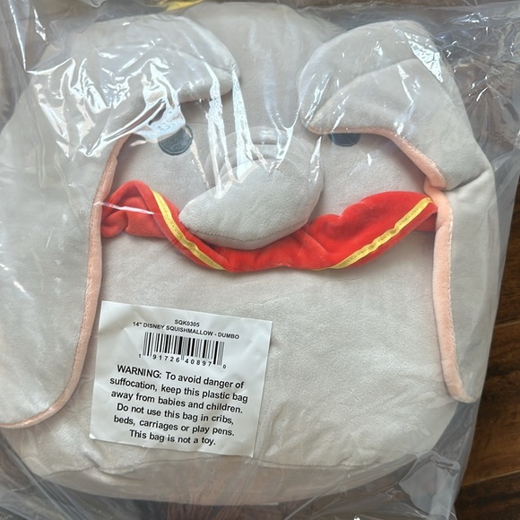 14” Disney dumbo squishmallow. - Picture 3 of 4